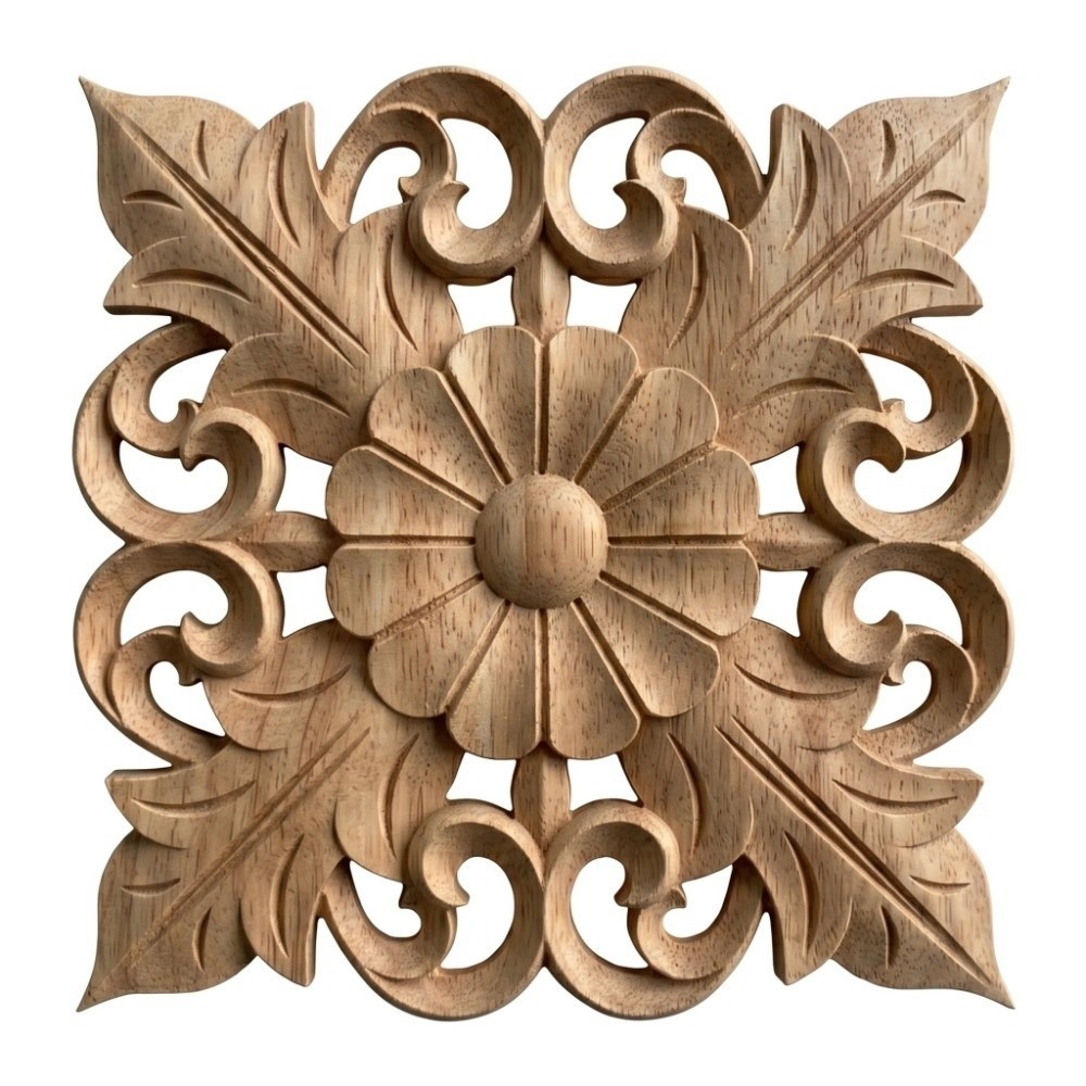 Makeup Photography Lighting - Home Embellishment Wood Wood Carved Applique