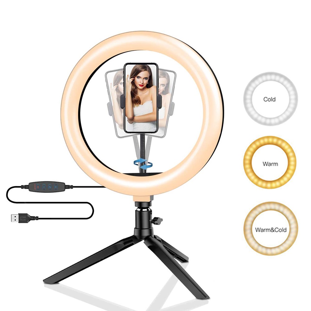 Makeup Photography Lighting - 26cm 10 inch Led Ring Selfie