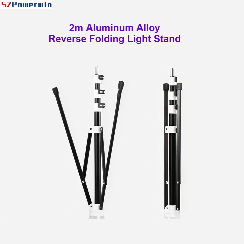 Photography Lighting Softbox - 2m Aluminum Alloy Reverse Folding Light