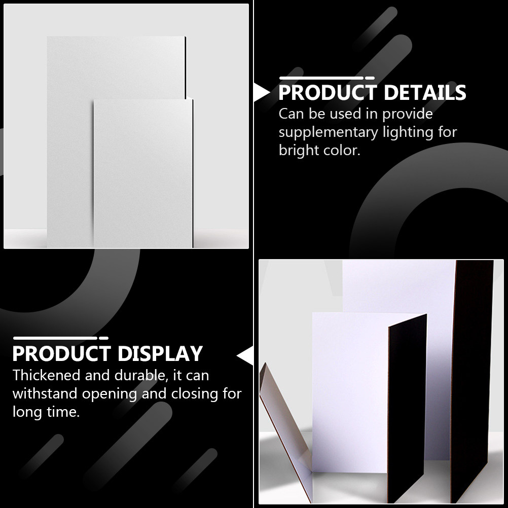 Photography Lighting Tools - Black White Collapsible Reflector Board Photography