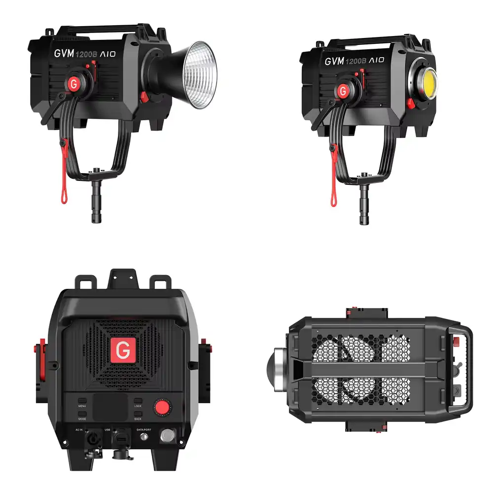 Photography Lighting Led - GVM SD1200B AIO 1200W Photography COB