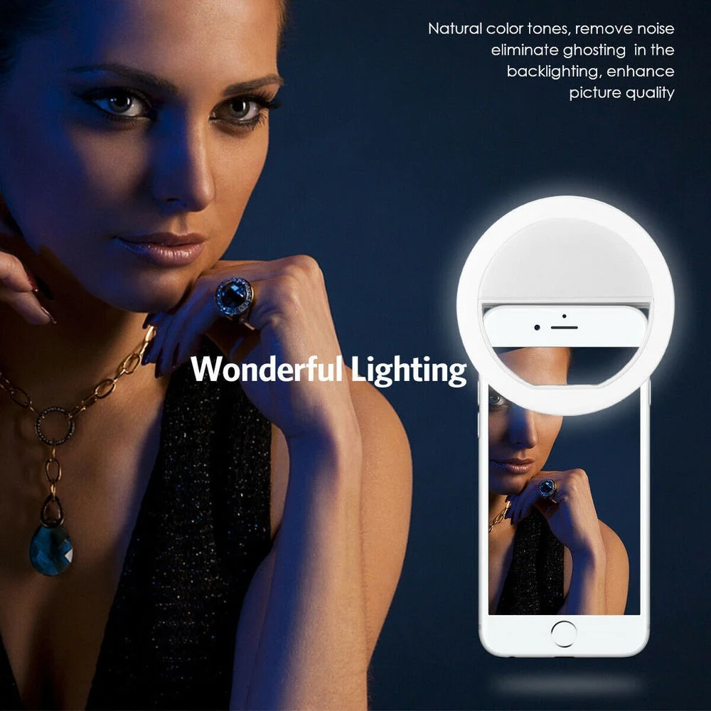 LED Selfie Fill Light USB Char - Photography Lighting Led recension och pris