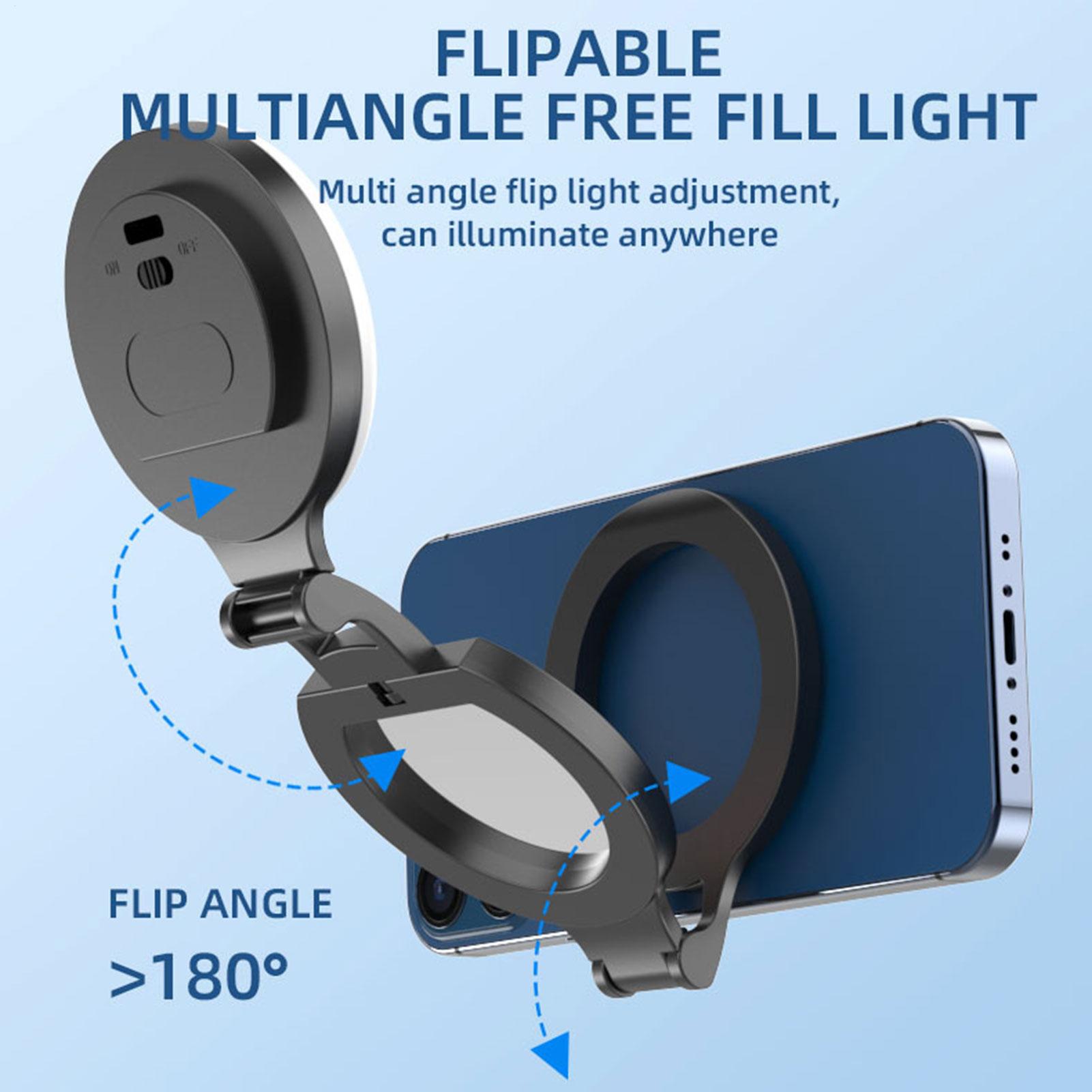 Magnetic Selfie Light Dimmable - Makeup Photography Lighting recension och pris