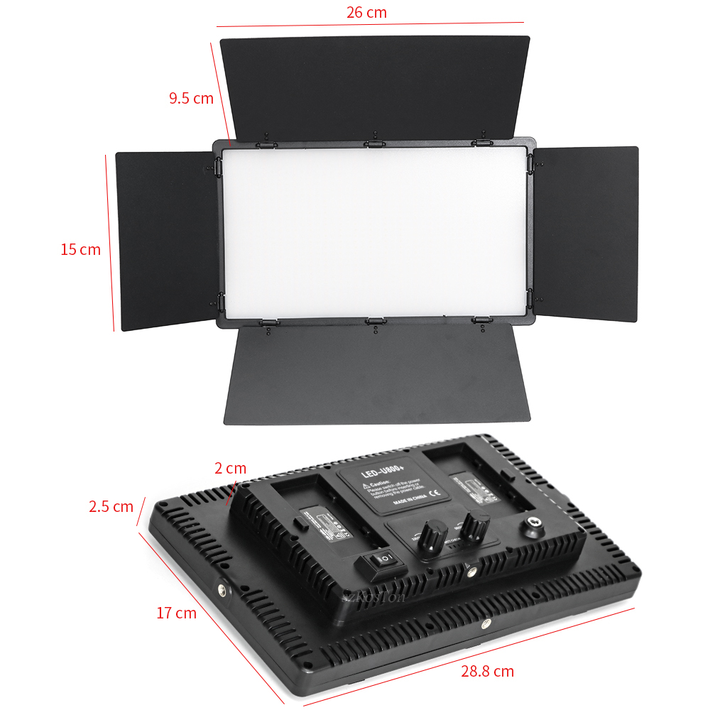 U800 LED Photo Studio Light fo - Video Light Panel Led recension och pris