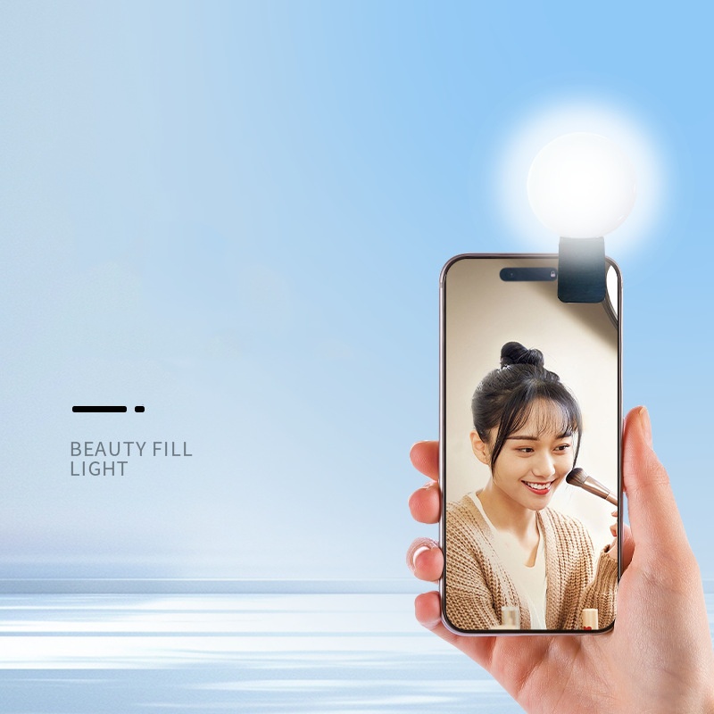 Mini Q Round Selfie Fill Light - Photography Lighting Led recension och pris