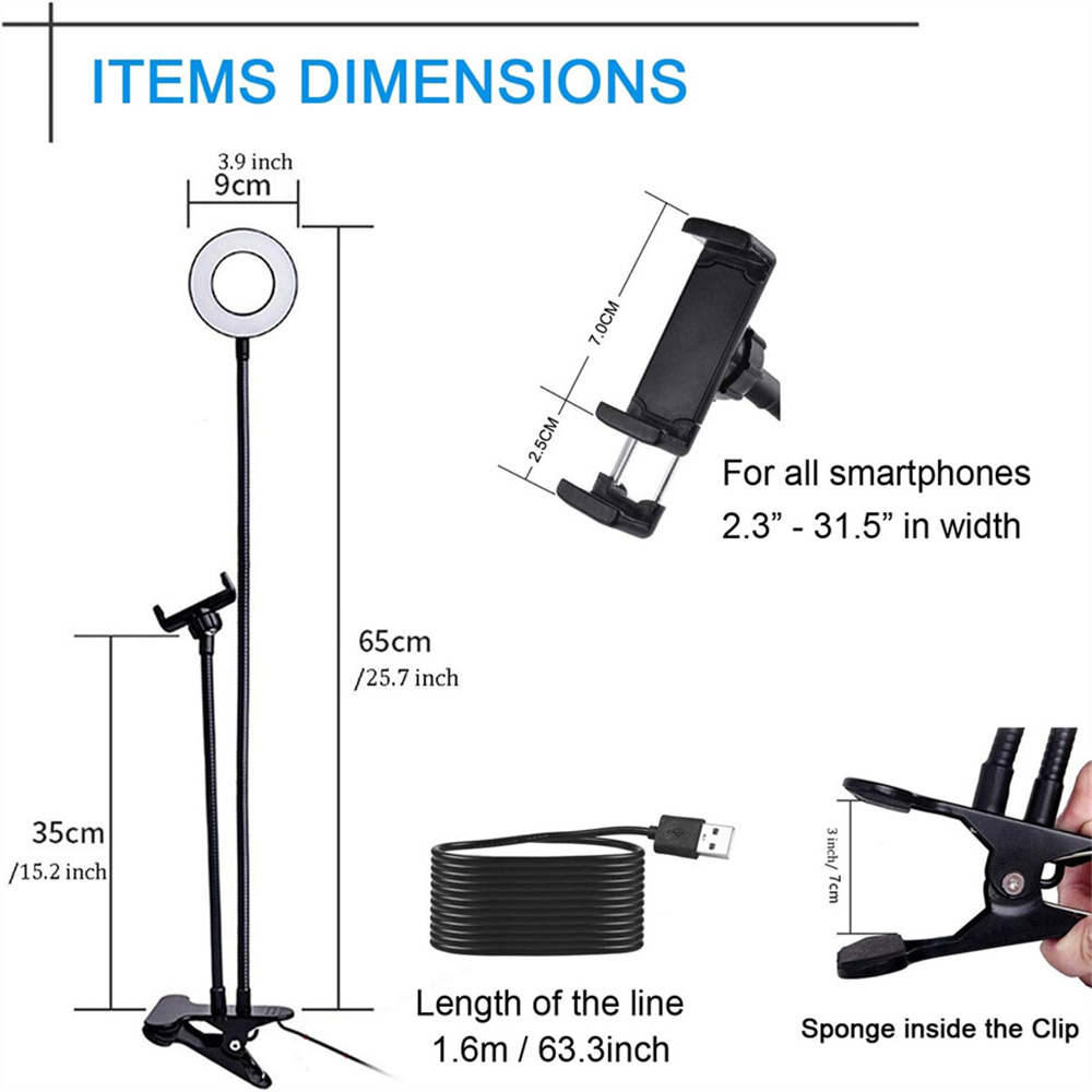 Universal Flexible Mobile Phon - Photography Lighting Tent recension och pris