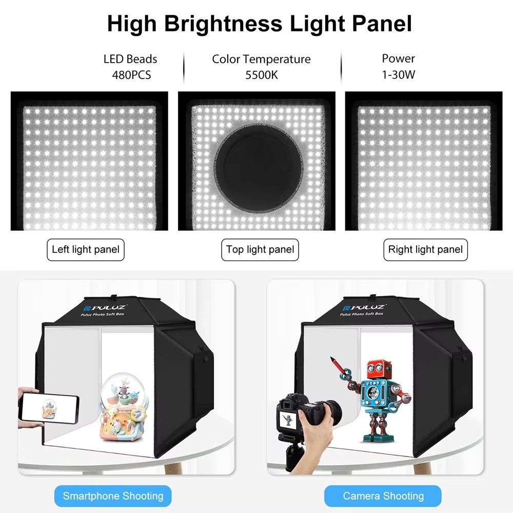 40cm Folding Photography Studi - Photography Lighting And Backdrop Kits recension och pris