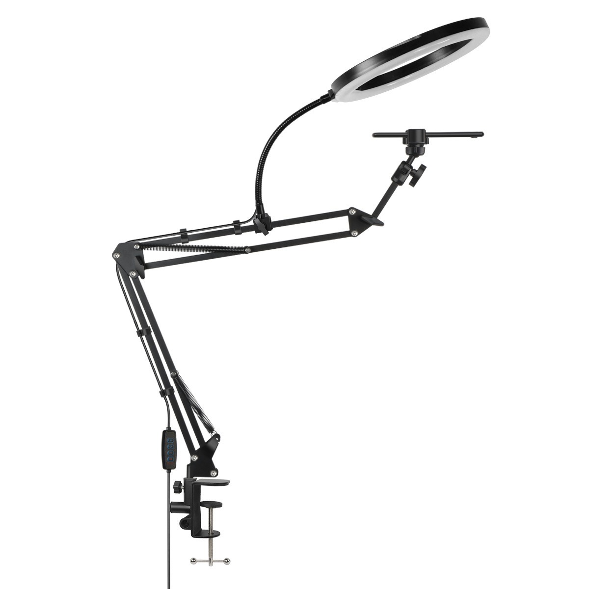 Live Stand Mobile Phone Profes - Photography Video Lighting Kit With Adjustable Tripod Stand recension och pris