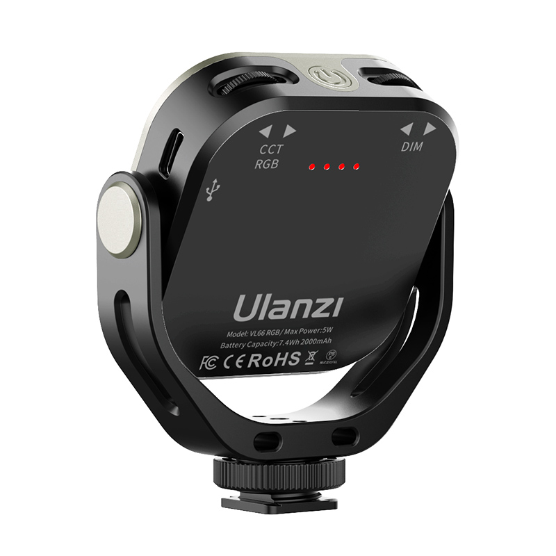 Ulanzi VL66 RGB Video Light 25 - Photography Video Lighting Kit With Adjustable Tripod Stand recension och pris
