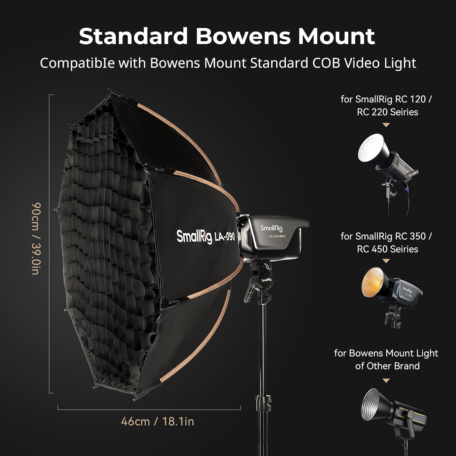 35-Inch Bowens Mount Octagon S - Photography Lighting Softbox recension och pris
