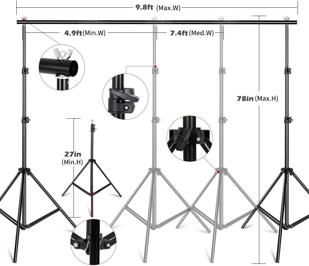 Photography Lighting Kit, Ligh - Photography Lighting And Backdrop Kits recension och pris