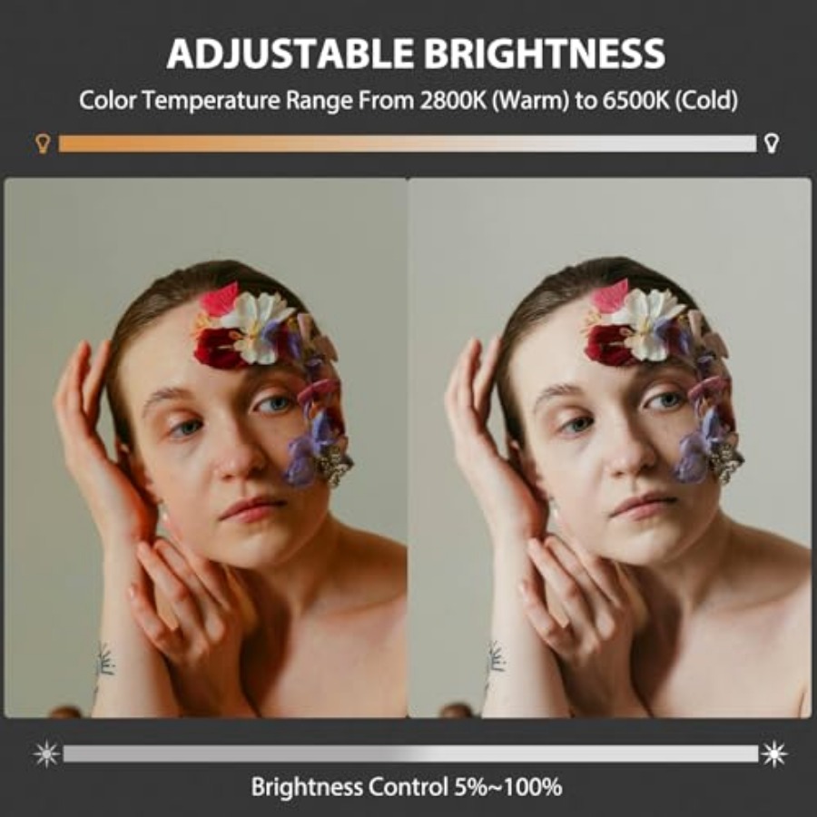 60W COB LED Video Light Handhe - Photography Lighting Studio recension och pris