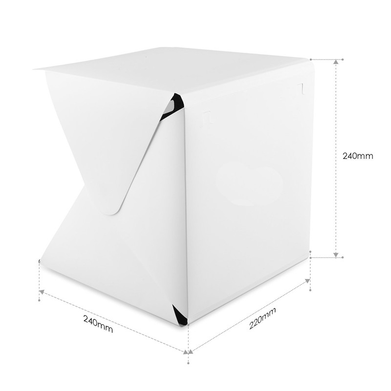 Portable Mini Photo Studio Box - Photography Lighting And Backdrop Kits recension och pris