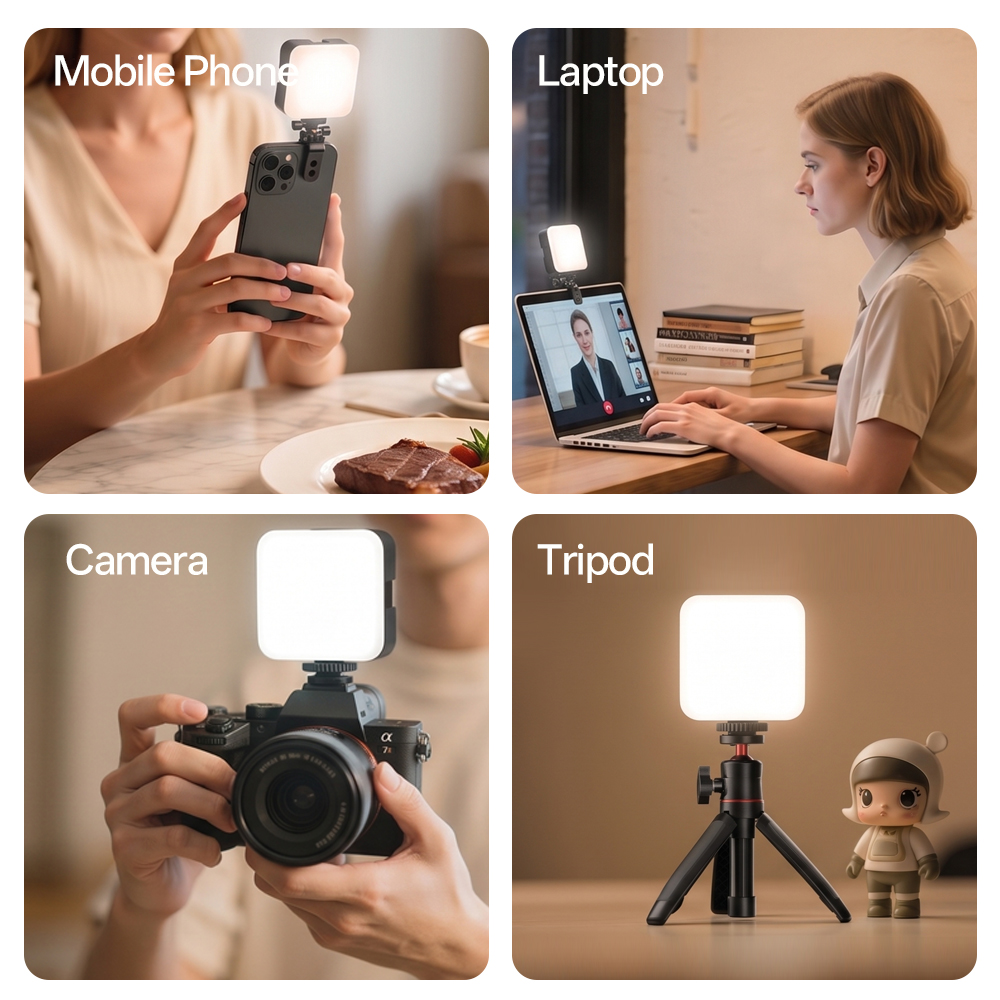 Portable Mini Pocket LED Fill  - Makeup Photography Lighting recension och pris