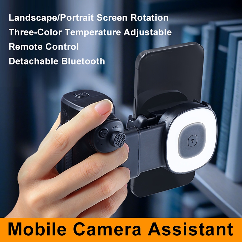 Bluetooth Selfie Handle with F - Photography Lighting Assistant recension och pris