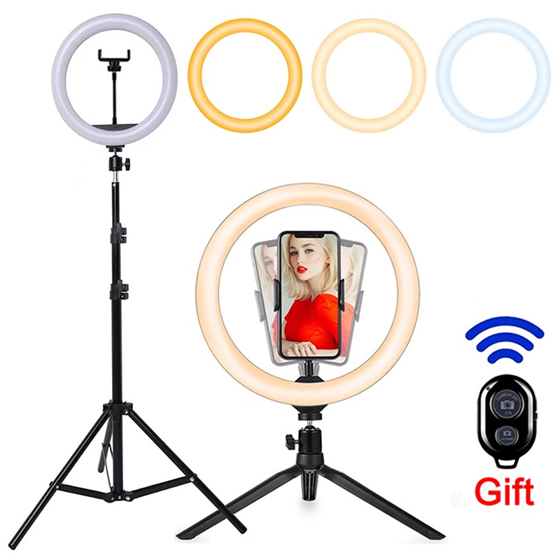 16/26/33cm LED Selfie Ring Lig - Photography Lighting Tent recension och pris