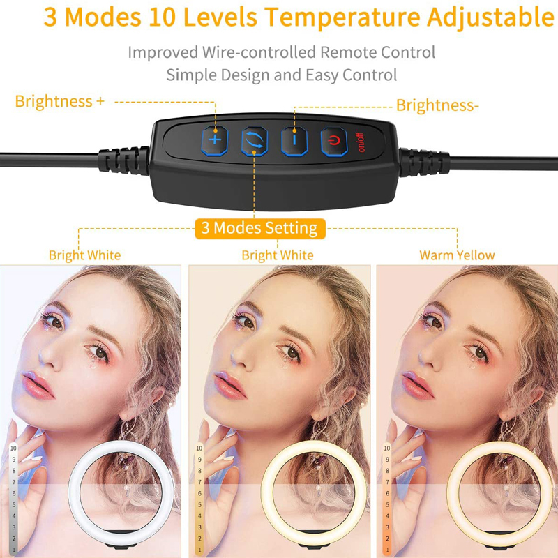 16/26/33cm LED Selfie Ring Lig - Photography Lighting Tent recension och pris