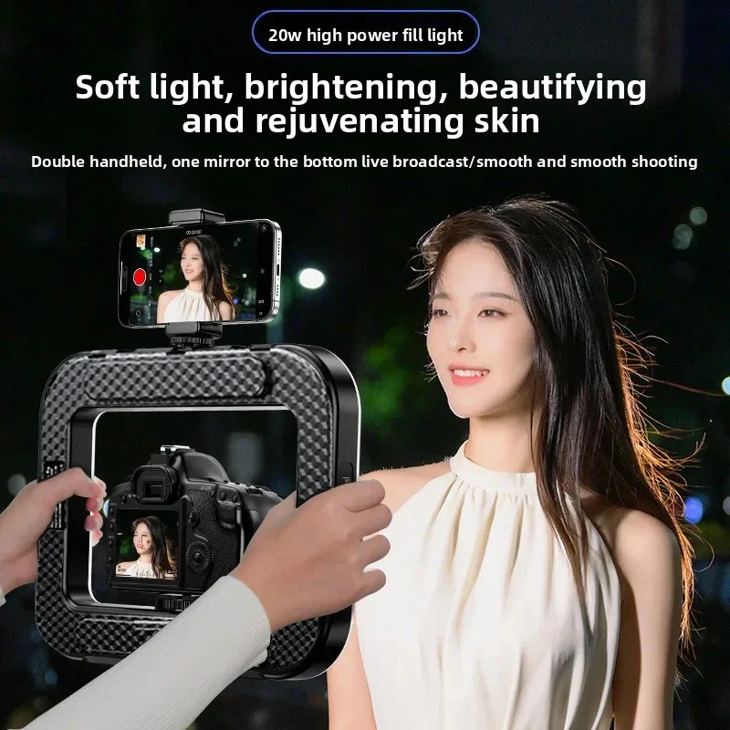 Portable Handheld Ring LED Lig - Photography Lighting Tent recension och pris