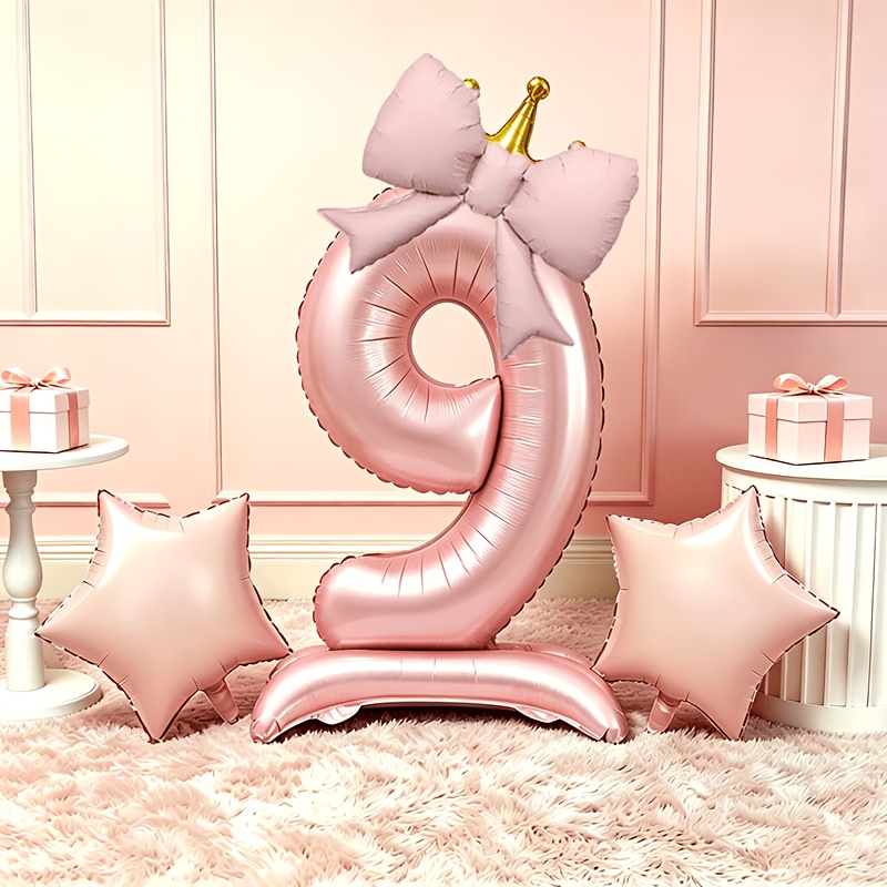 Light Luxury Pink 3D Balloons  - Makeup Photography Lighting recension och pris