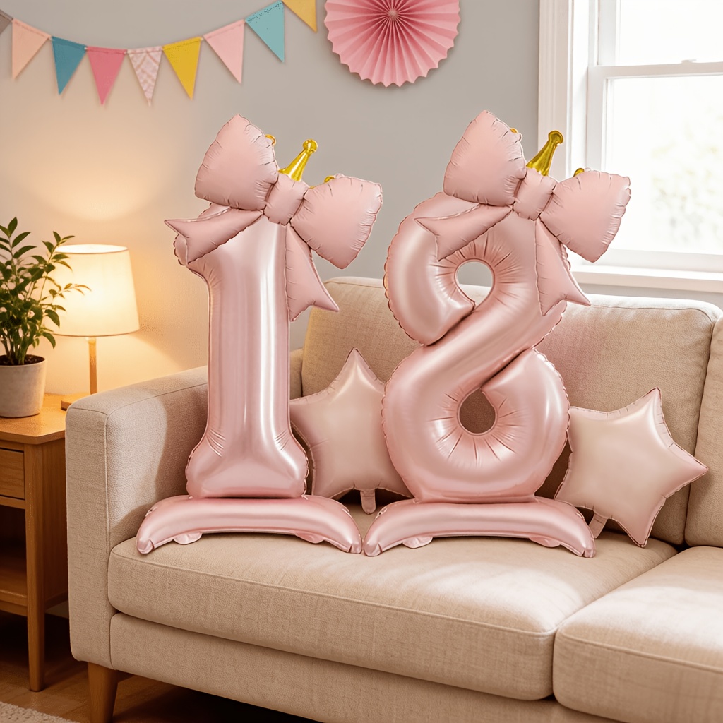 Light Luxury Pink 3D Balloons  - Makeup Photography Lighting recension och pris