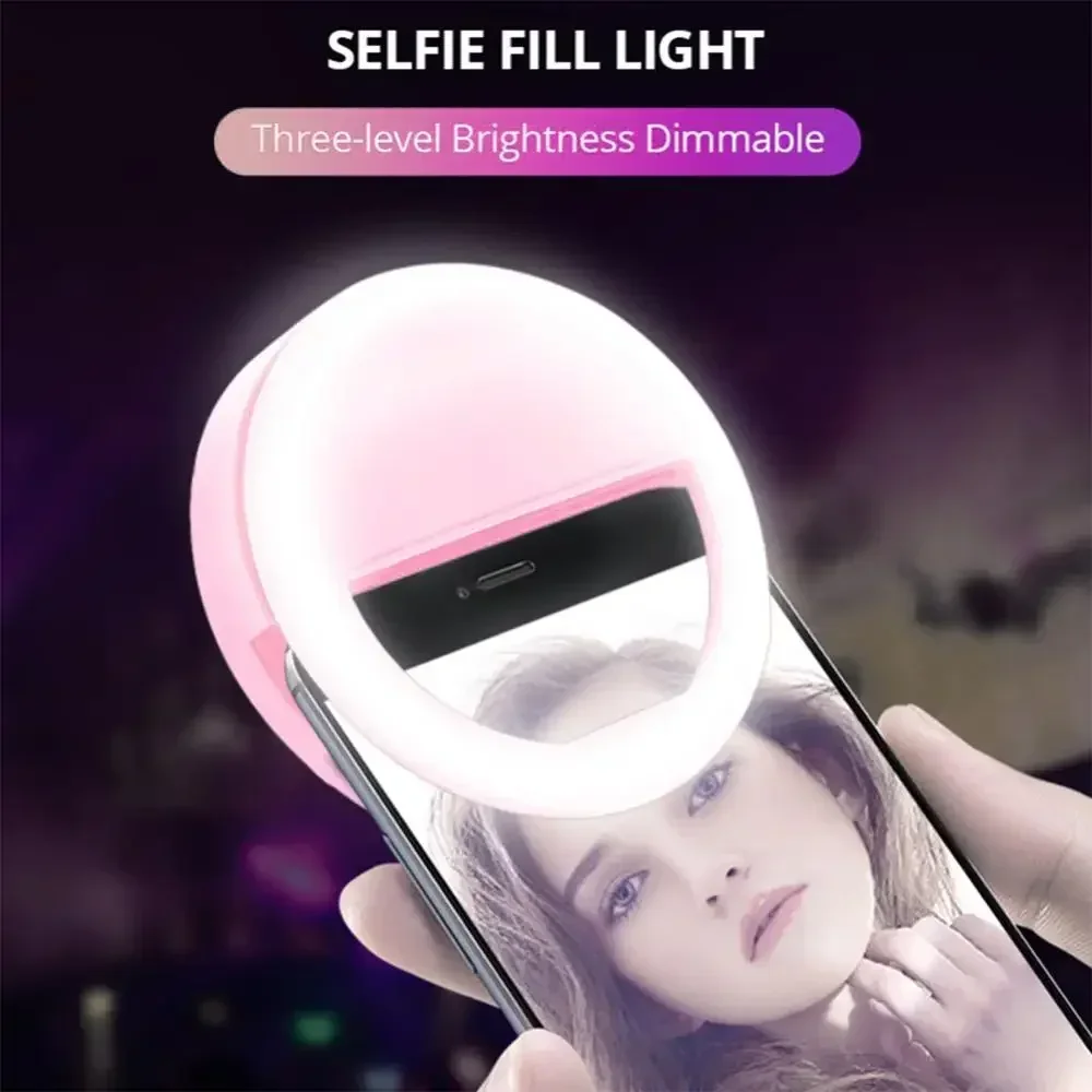 LED Selfie Ring Light Mobile P - Photography Lighting Studio recension och pris