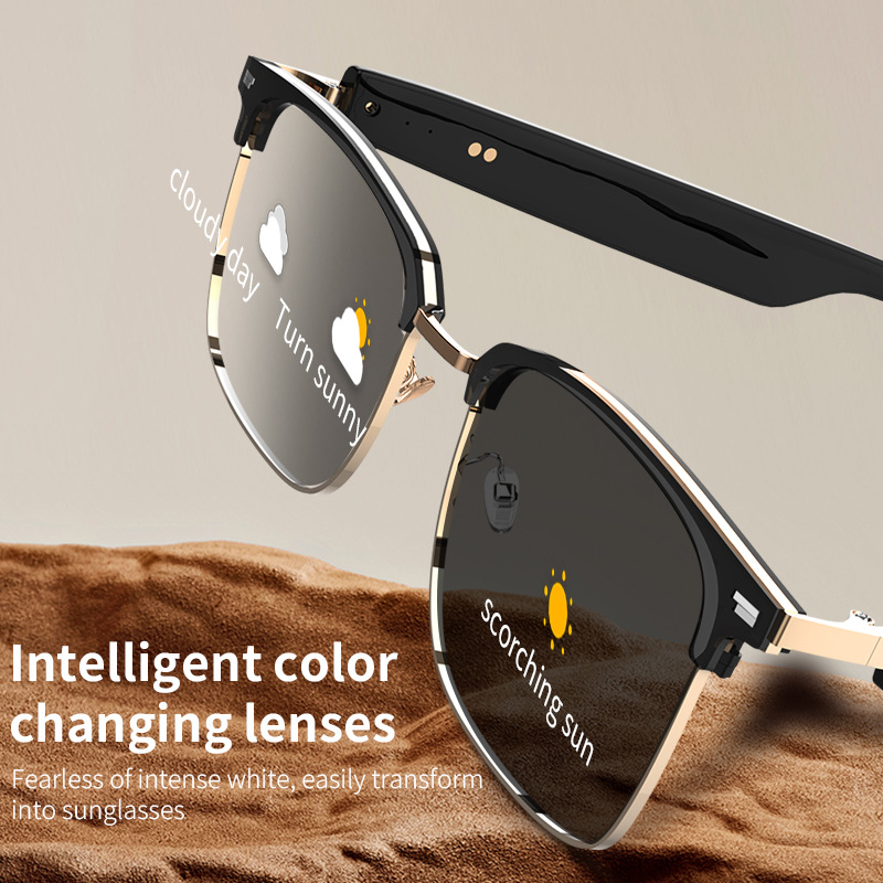 GS13 AI Smart Glasses Color-Ch - Photography Lighting Assistant recension och pris