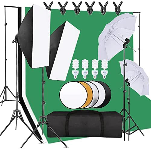 Cost-effective  Photo Studio E - Photography Lighting And Backdrop Kits recension och pris