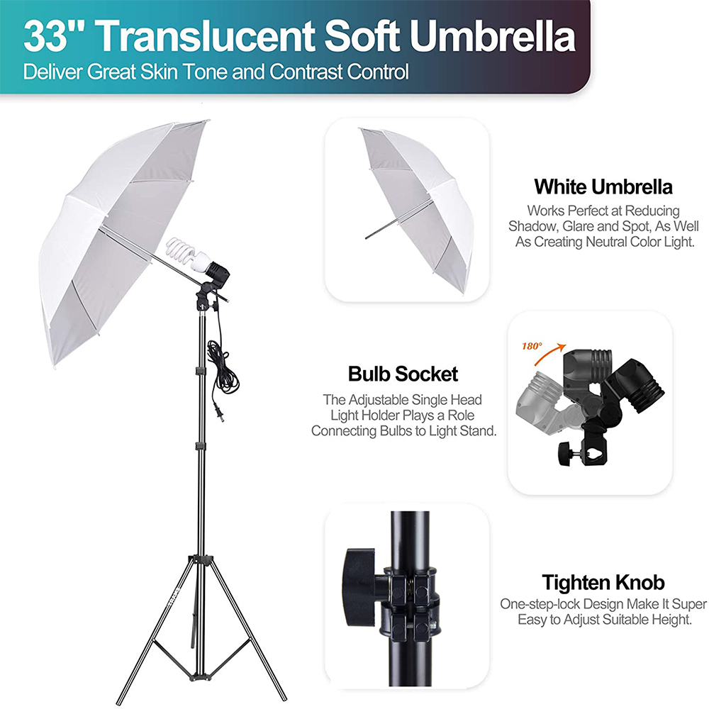 Cost-effective  Photo Studio E - Photography Lighting And Backdrop Kits recension och pris