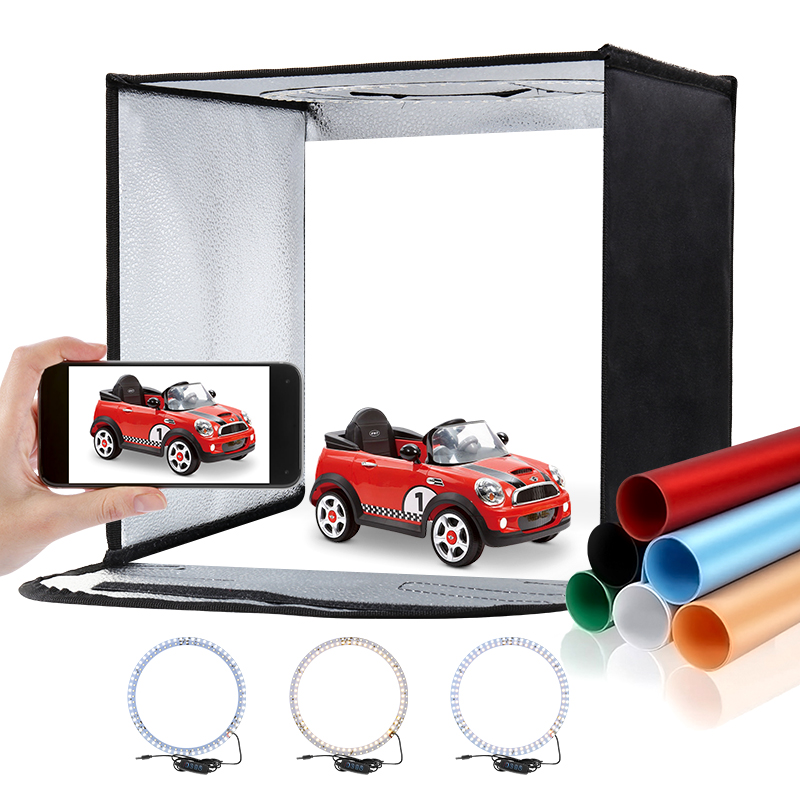 11.8x11.8inch Fold Photo Studi - Photography Lighting And Backdrop Kits recension och pris