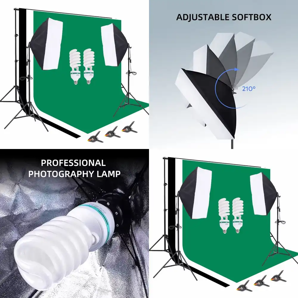 1 Photo Studio Equipment 2.6*3 - Photography Lighting And Backdrop Kits recension och pris