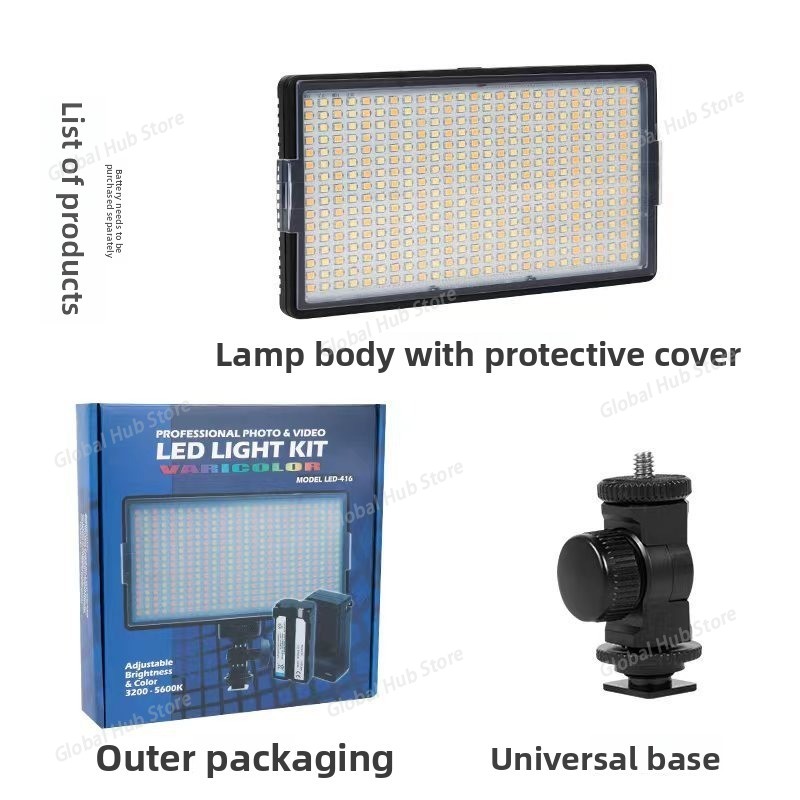 416 32W High-brightness Flat-p - Photography Lighting Tools recension och pris