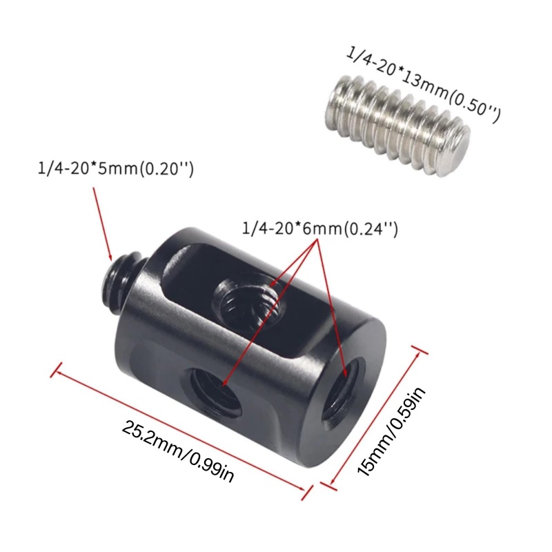 Aluminum 1/4 Screw Tube Rod Co - Photography Lighting Tools recension och pris