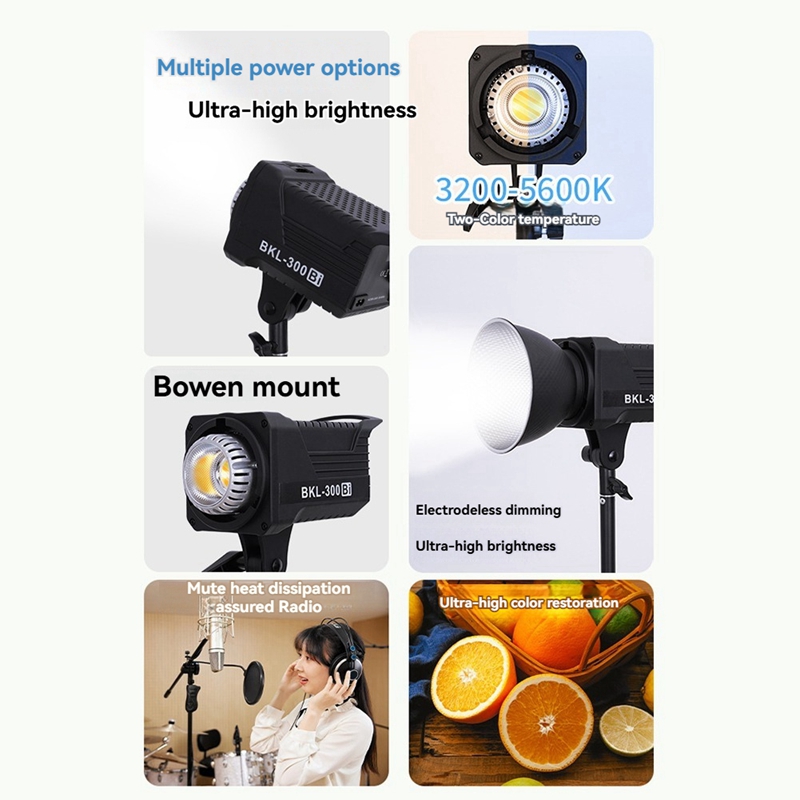 300W Bi LED Video Light, Conti - Photography Lighting Led recension och pris