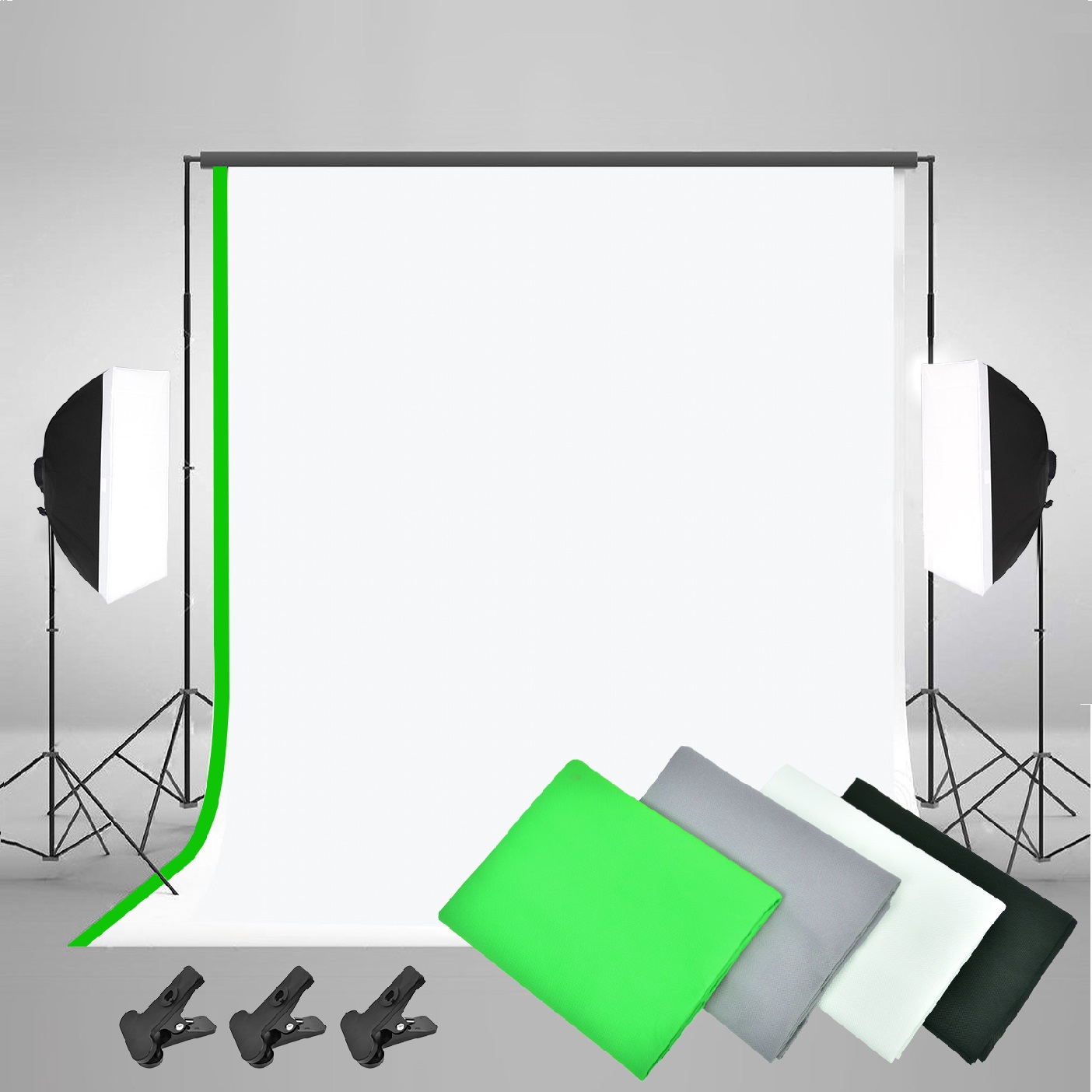 Gold Seller Full Set Photograp - Photography Lighting And Backdrop Kits recension och pris