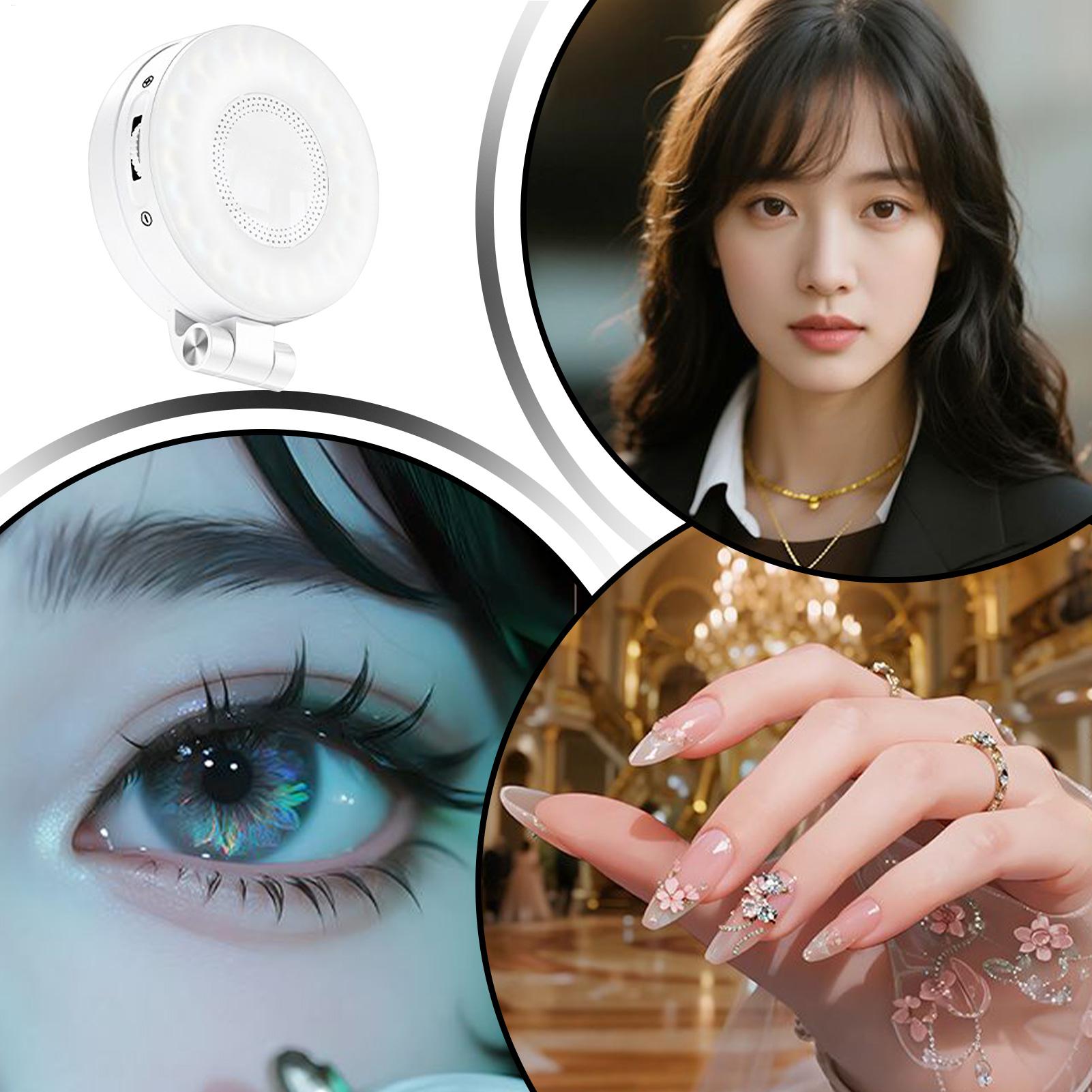 Portable Selfie Light Clip On  - Makeup Photography Lighting recension och pris
