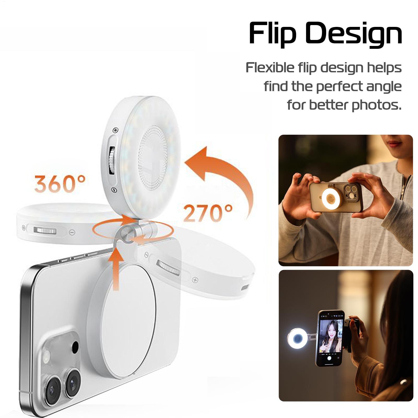 Portable Selfie Light Clip On  - Makeup Photography Lighting recension och pris
