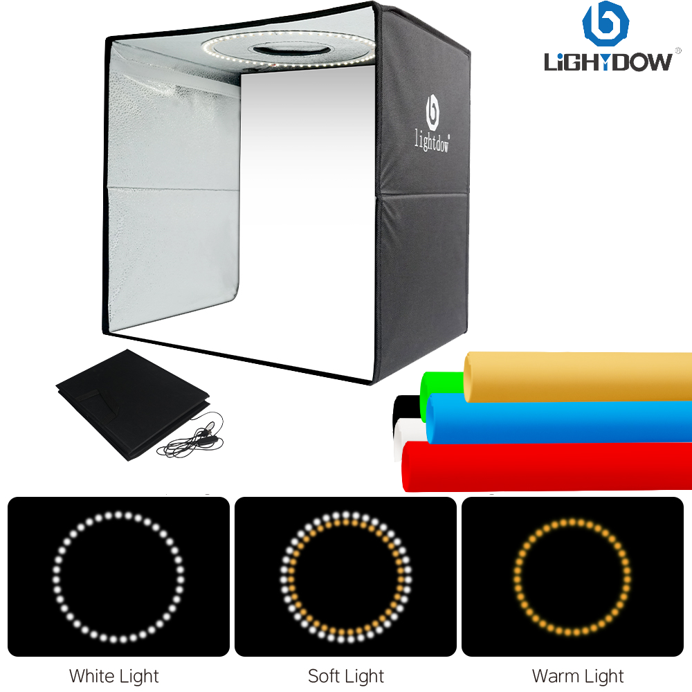 Lightdow Photo Studio Light Bo - Photography Lighting And Backdrop Kits recension och pris