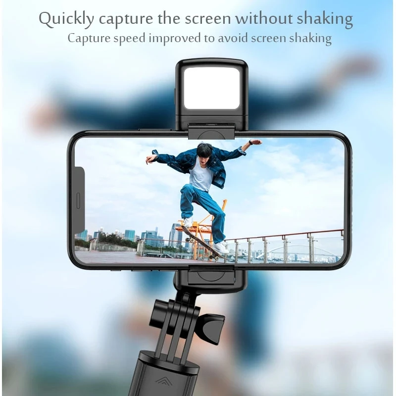 Wireless Bluetooth Selfie Stic - Photography Video Lighting Kit With Adjustable Tripod Stand recension och pris