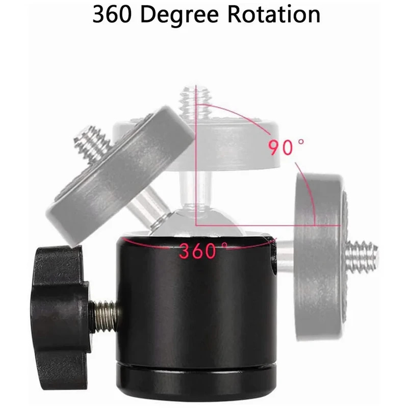 Hot Shoe 1/4 Screw Hole Tripod - Photography Video Lighting Kit With Adjustable Tripod Stand recension och pris