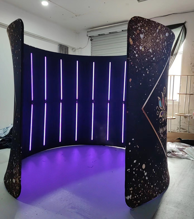 360 Photo Booth Enclosure Free - Photography Lighting And Backdrop Kits recension och pris