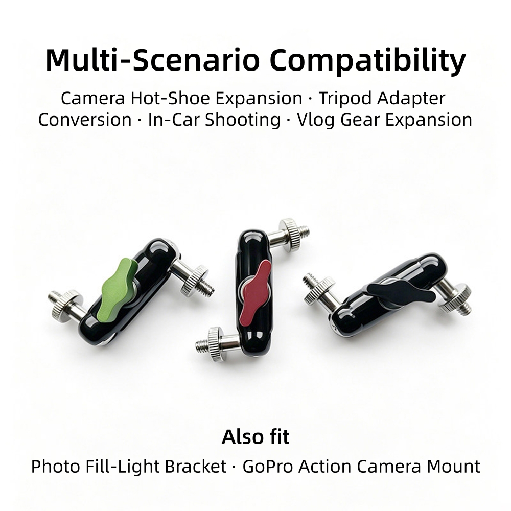 360° Rotatable Magic Arm Brack - Photography Video Lighting Kit With Adjustable Tripod Stand recension och pris