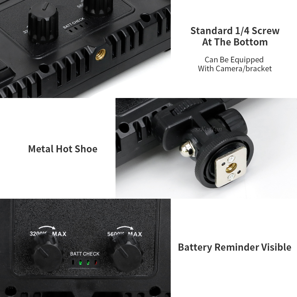 U800 U600 LED Photo Studio Vid - Video Light Panel Led recension och pris
